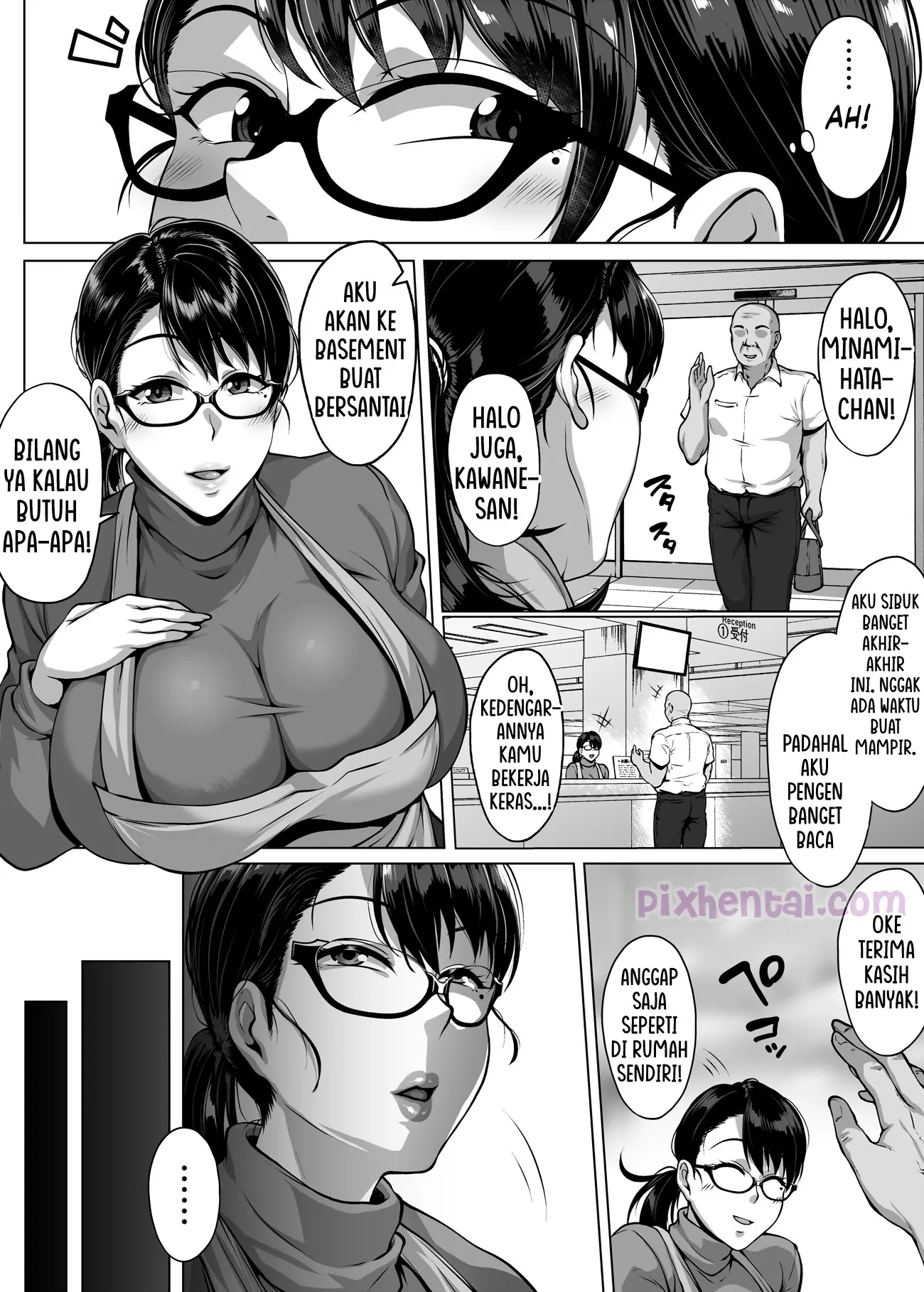 Komik hentai xxx manga sex bokep Lewd Librarian Pussy for Loan 6